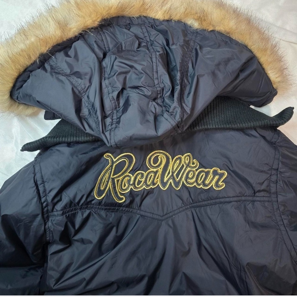 Y2K Reversible Rocawear Puffer Jacket - Picture 2 of 8